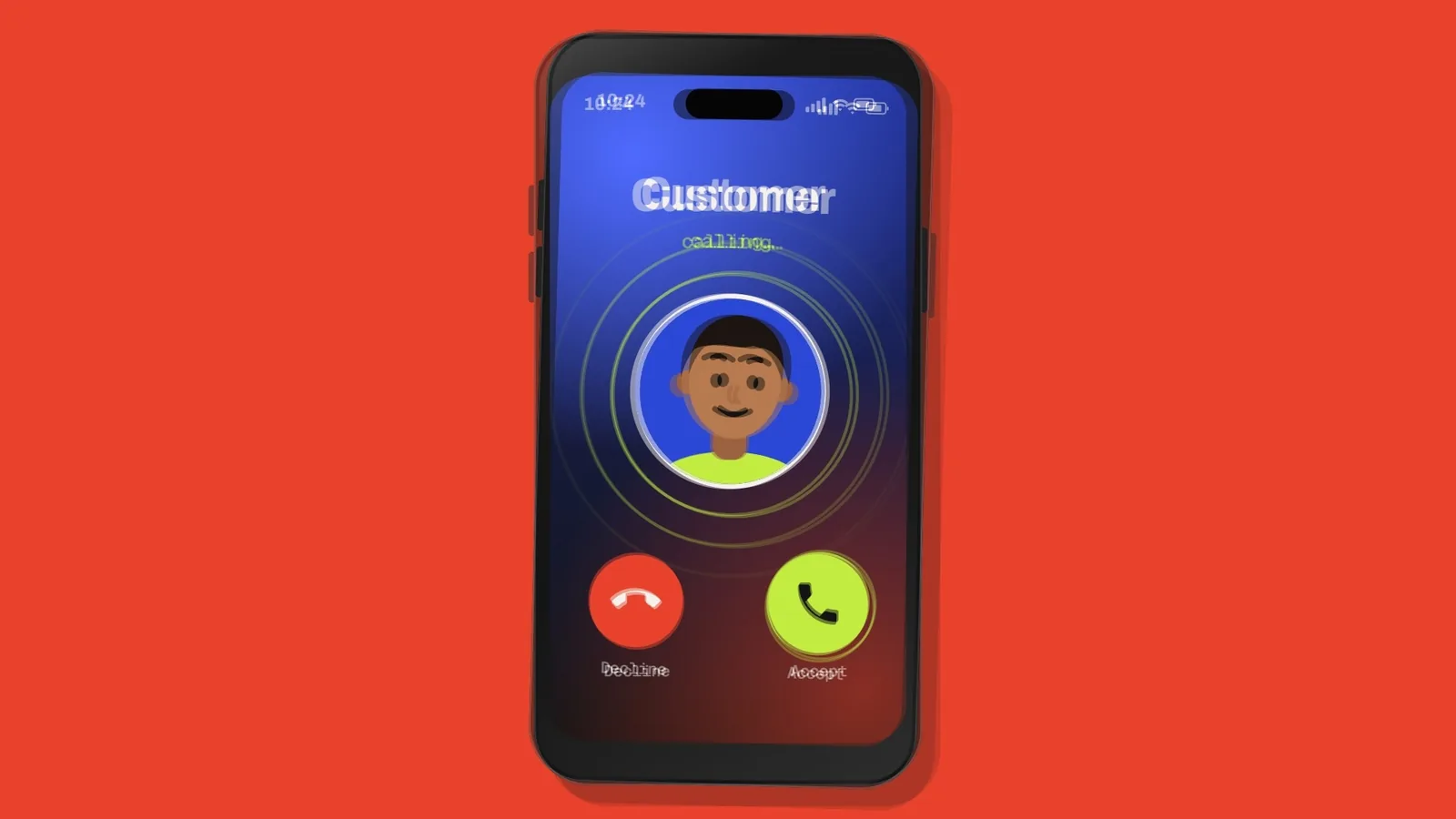Every missed call, a still from the Convo AI film