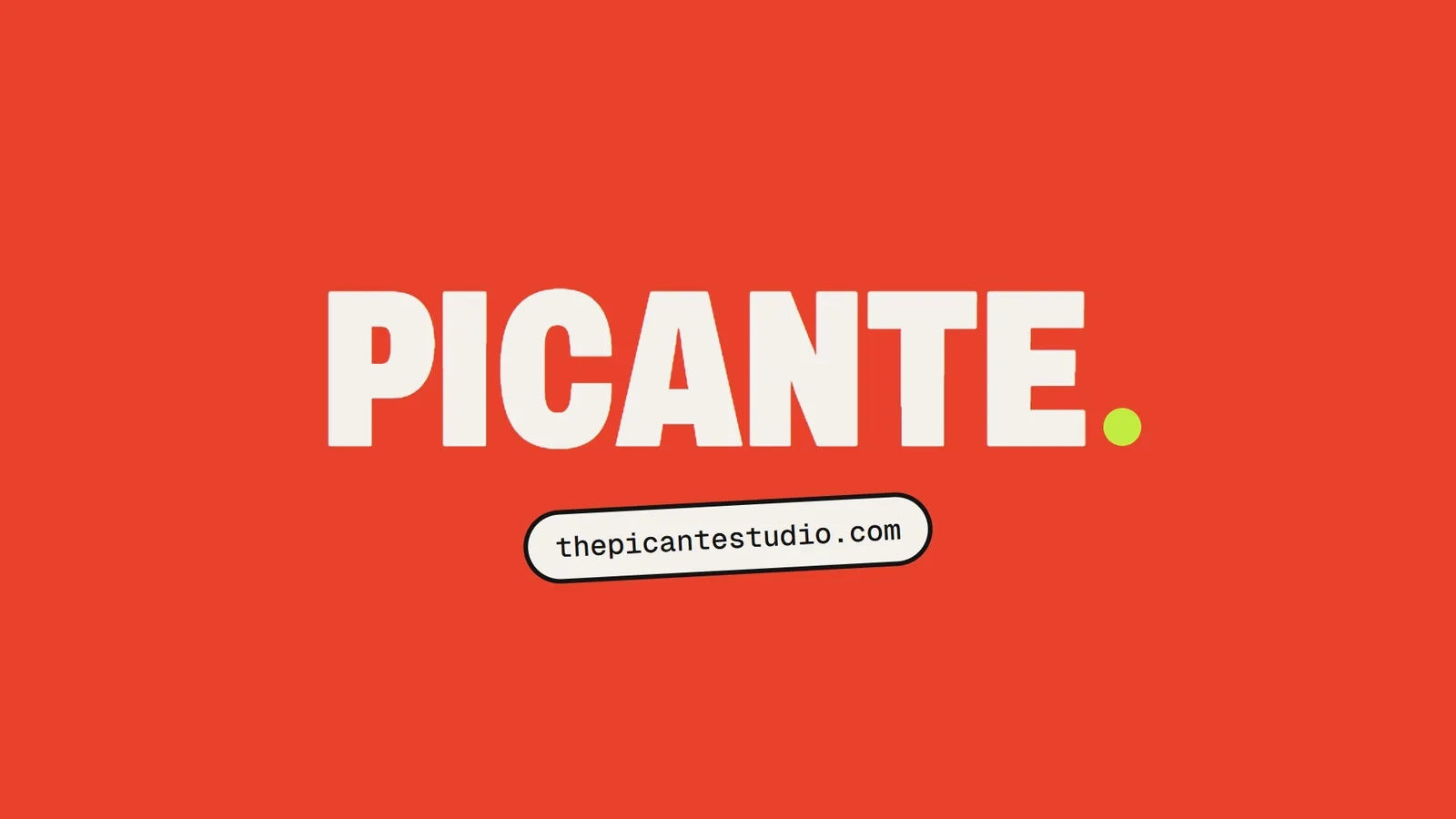 We don't make ads, kinetic type on chili